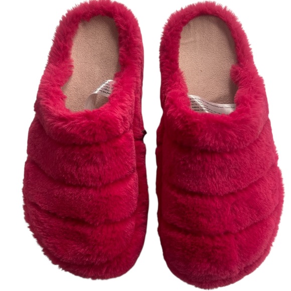 We the free It’s a vibe platform slippers, Magenta,Hot pink,Size 7,New - Picture 2 of 9